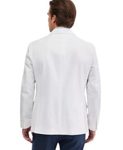Tommy Hilfiger Mens Modern fit Linen Cotton Sport Coat Blazer 40 R White Solid