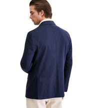 Tommy Hilfiger Mens Modern fit Linen Sport Coat Blazer 42 S Navy Blue Solid