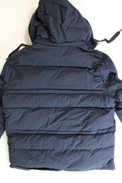 Marc New York Men's Huxley Crinkle Down Jacket XL Removable Hood Ink Blue