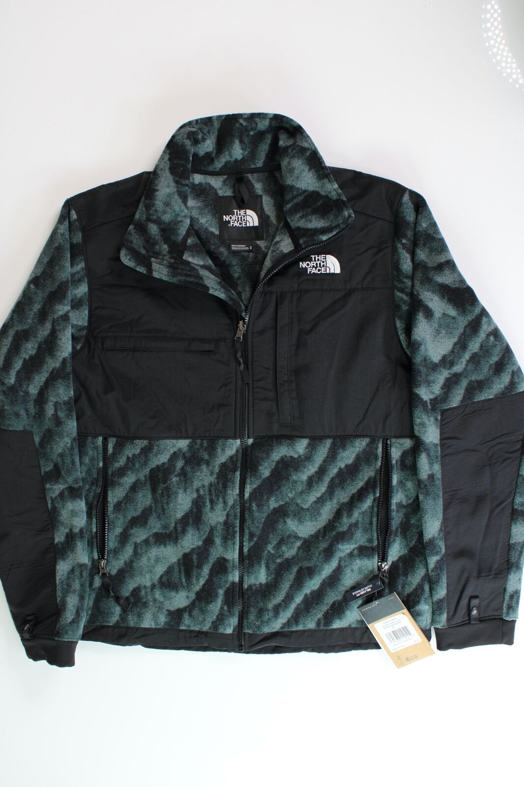The North Face Mens Denali 2 Fleece Full Zip Jacket Medium Green