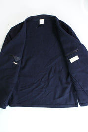 Massimo Alba Mens Wool Navy Herringbone Chore Jacket EU 56 US 46
