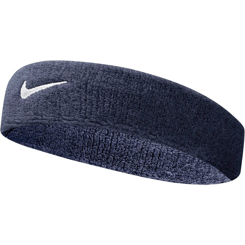 Nike Swoosh Headband Navy Blue OS