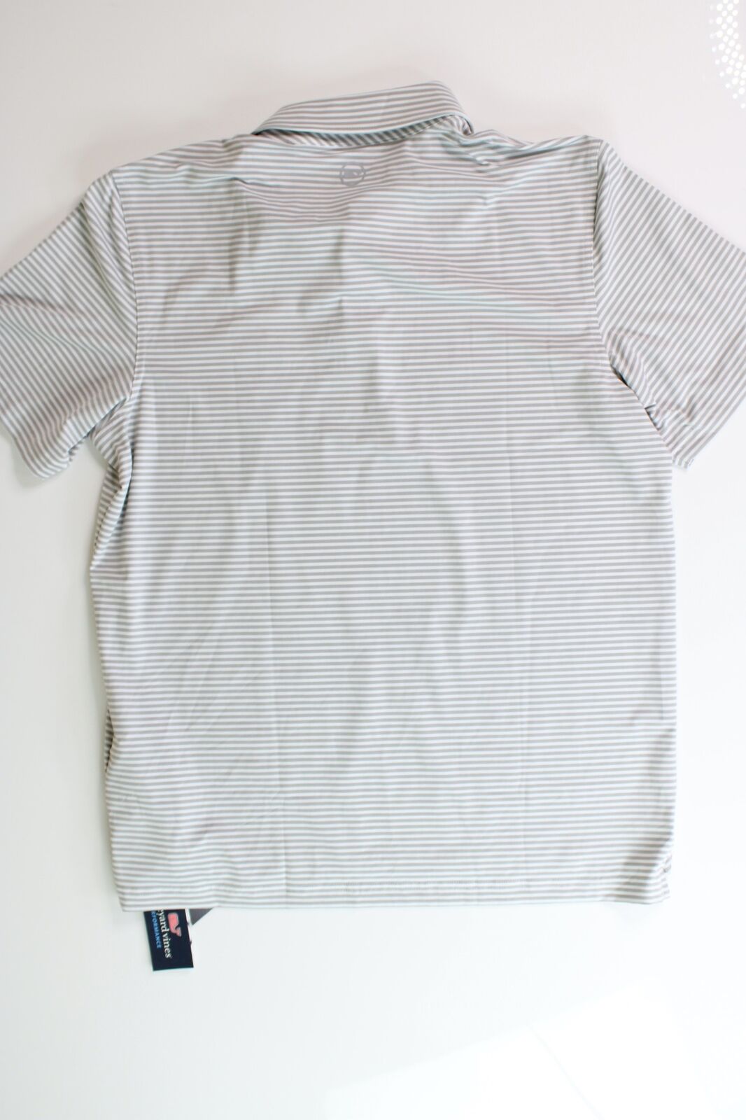 Vineyard Vines x NHL Boston Bruins Winstead Stripe Sankaty Polo Shirt Large