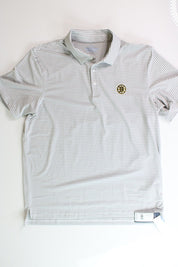 Vineyard Vines x NHL Boston Bruins Winstead Stripe Sankaty Polo Shirt Large