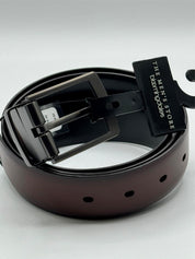 The Mens Store at Bloomingdale's Men's Cabernet Brown 30 Reversible Leather Belt