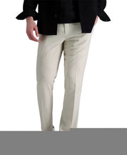 Kenneth Cole Mens Slim fit Dress Pants 31 / 30 Beige Solid