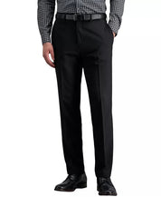 Kenneth Cole Mens Modern fit Dress Pants 32 / 32 Black Solid Stretch