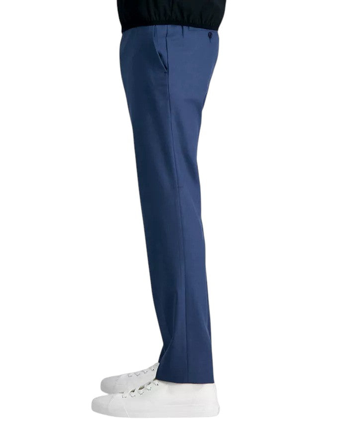 Kenneth Cole Mens Slim fit Dress Pants 40 / 32 Navy  Blue Solid