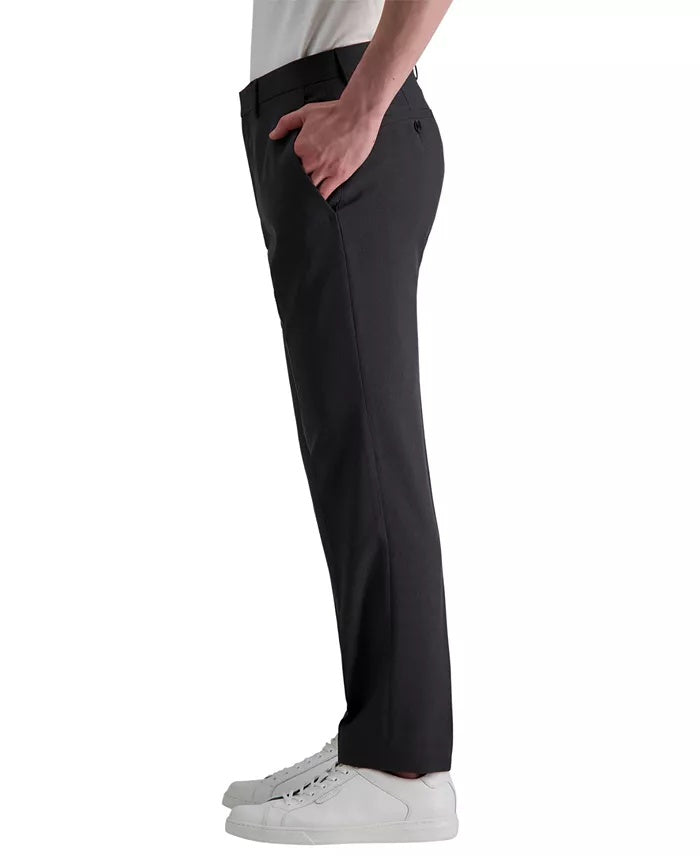 Kenneth Cole Mens Modern fit Dress Pants Pants 34 / 34 Charcoal Grey Check