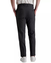 Kenneth Cole Mens Modern fit Dress Pants 34 / 32 Charcoal Grey Check