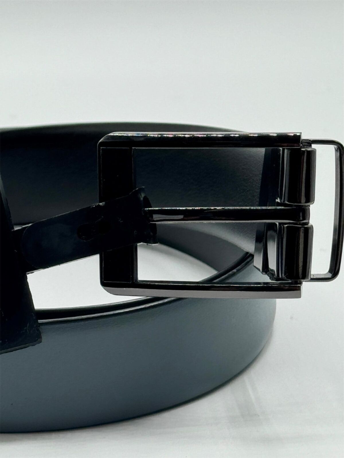 The Mens Store at Bloomingdale's Men's Grey / Black 40 Reversible Leather Belt