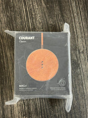 Courant MAG:1 Classics Magnetic Wireless Charger Italian Brown Leather USB 80$