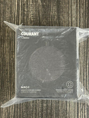 Courant MAG:1 Classics Magnetic Wireless Charger Italian BLACK Leather USB 80$