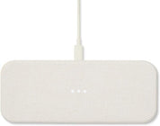 Courant Catch:2 White Leather Multi-Device Wireless Charging Pad USB C MSRP 150$