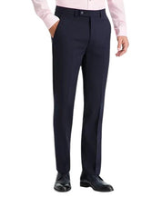 Calvin Klein Mens Slim fit Dress Pants 30 / 30 Navy Blue Solid Stretch Wool