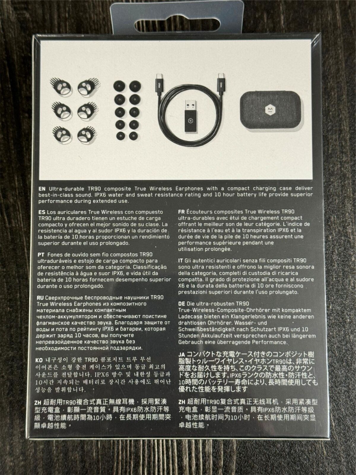 Master & Dynamic MW07 GO True Wireless Earphones Water Resistant Earbuds W/ Mic