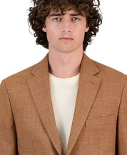 Tommy Hilfiger Mens Modern fit Sport Coat Blazer 48 R Rust Brown Solid