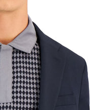 Tommy Hilfiger Men's Navy Tech Modern Fit Suit Jacket 36S Navy Blue