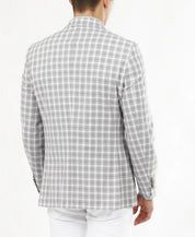 Tommy Hilfiger Men's Modern-Fit Tan & Gray Plaid Blazer 42R Sport Coat