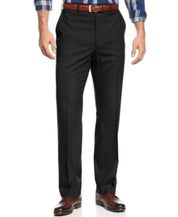 Michael Kors Mens Classic fit Dress Pants 42 / 30 Black Solid