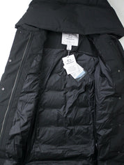 WOOLRICH Womens Puffy Prescott 800 Fill Power Down Coat Small Black