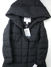 WOOLRICH Womens Puffy Prescott 800 Fill Power Down Coat Small Black