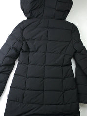 WOOLRICH Womens Puffy Prescott 800 Fill Power Down Coat Small Black