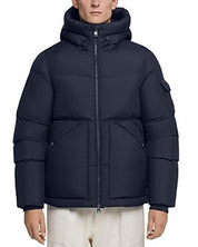 Woolrich Mens Down Sierra Supreme Jacket Medium Navy Blue