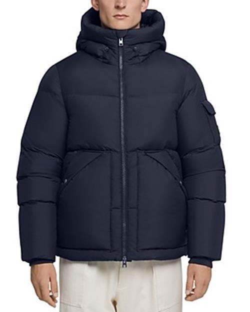 Woolrich Mens Down Sierra Supreme Jacket Medium Navy Blue