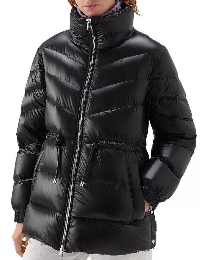 WOOLRICH Womens Aliquippa Down Puffer Jacket Large Black
