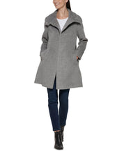 Cole Haan Women's Wool Walker Coat Gray 4 Wool