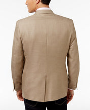 Lauren Ralph Lauren Men's Classic-Fit Neat UltraFlex Sport Coat 41R Tan