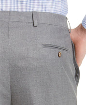 Lauren Ralph Lauren Classic-Fit UltraFlex Micro-Twill Dress Pants 36 x 34 Grey