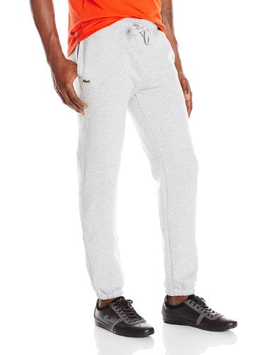 Lacoste Men Sport Tennis Fleece Sweat Pants Light Grey XXXL