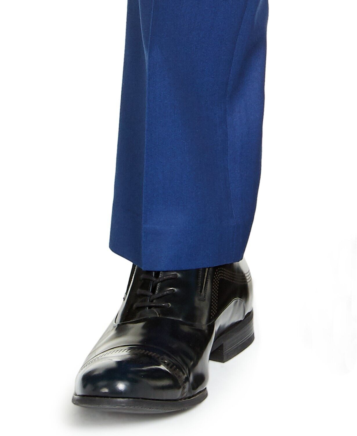 Alfani Men's Slim-Fit Stretch Tuxedo Pants 30 x 30 Blue Flat Front