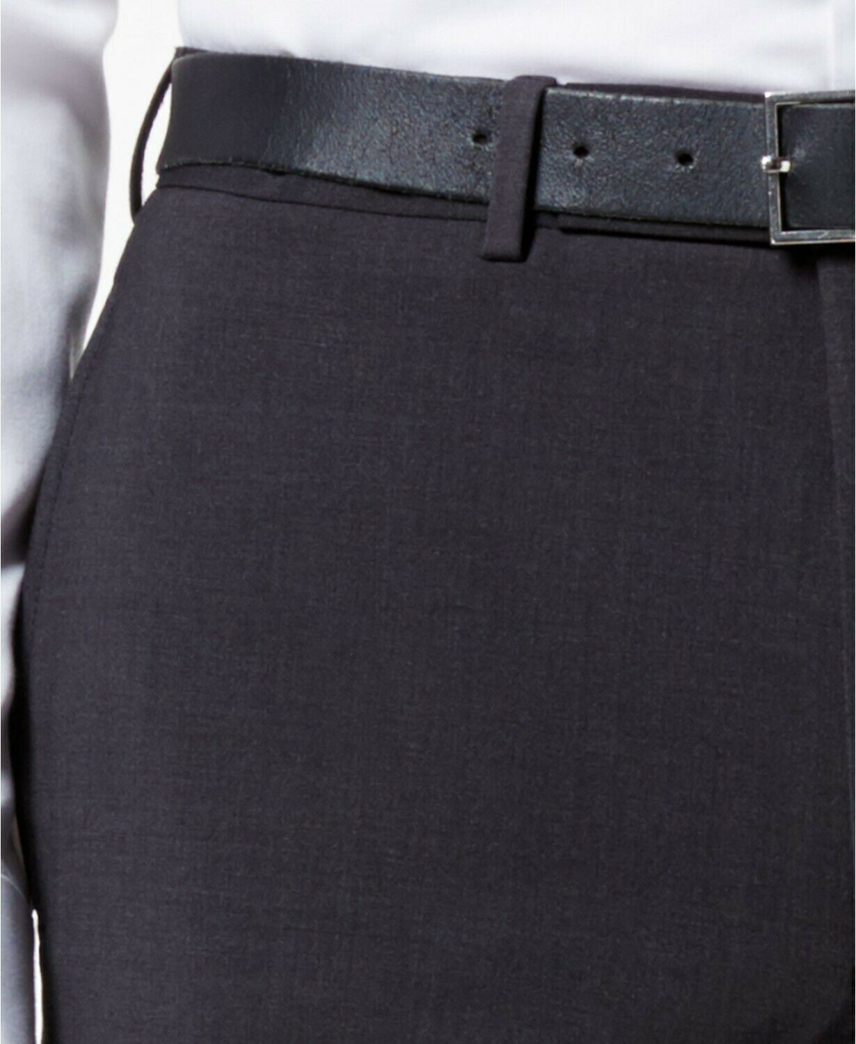 Calvin Klein Men's Skinny Fit Infinite Suit Dress Pants Charcoal Grey 40 x 34