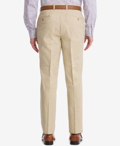 Bar Iii Men Slim fit Dress Pants 32 / 30 Beige Solid Stretch
