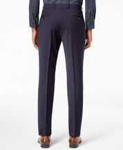 Calvin Klein Mens Skinny fit Dress Pants 30 / 30 Blue Solid Stretch