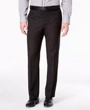 Andrew Marc Mens Slim fit 2 Piece Suit 40 R / 33 Waist Black Solid Stretch