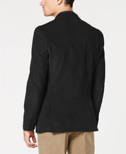 Bar III Men's Slim-Fit Stretch Corduroy Sport Coat 38S Black