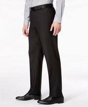 Marc New York Mens Modern fit 2 Piece Suit 38 S / 31 Waist Black Solid Stretch