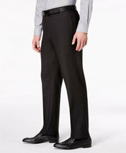 Andrew Marc Mens Slim fit 2 Piece Suit 42 S Pants 35 / 30 Black Solid