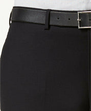 Calvin Klein Mens Skinny fit Dress Pants 30 / 32 Black Solid Stretch