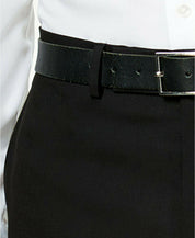 Kenneth Cole Mens Slim Fit Dress Pants 37 X  32  Black 29354084-084