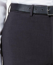 Calvin Klein Mens Slim fit Wool Dress Pants 36 / 34 Charcoal Grey Solid