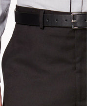 Marc New York Mens Modern fit 2 Piece Suit 42 L / 35 Waist Black Solid