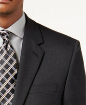 Alfani Men's Classic-Fit Stretch Solid Suit Jacket Charcoal 40L
