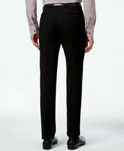 Calvin Klein Mens Slim fit Dress Pants 32 / 29 Black Solid