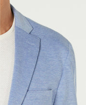 Michael Kors Mens Modern Fit Sport Coat Light Blue 40L