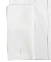 Alfani Mens Slim Fit Alfa Tech Solid White Shirt Sz 17-17.5 34-35